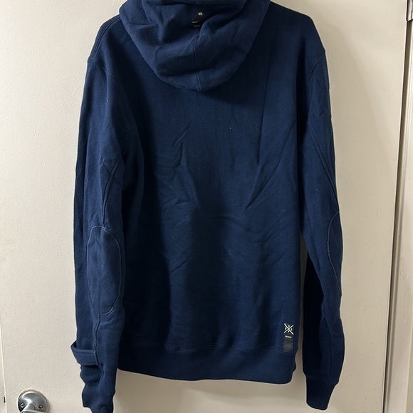 10 Deep, Navy Pull Zip Hoodie, Size: Large - Picture 2 of 3